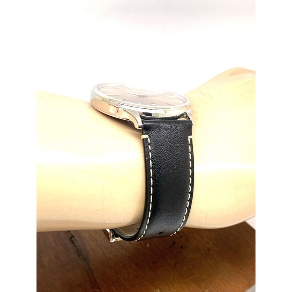 Hamilton Men's Watch H38525721 Swiss Automatic Beige Dial Leather Band 40mm - Picture 12 of 16